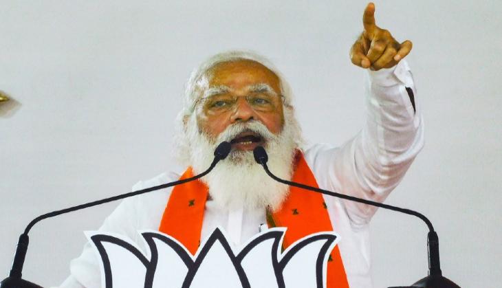 WB Assembly Polls: Adhikari clan's show of strength at PM Modi's rally in Kanthi 
