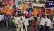 Bharat Bandh: Protesters raise slogans against Centre in Krishna district