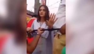 Nusrat Jahan video: TMC candidate claims she was injured in accident; opposition cries foul