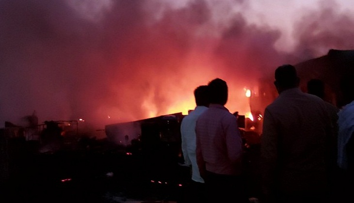 Telangana: One dead after fire breaks out at Penganga lift irrigation project
