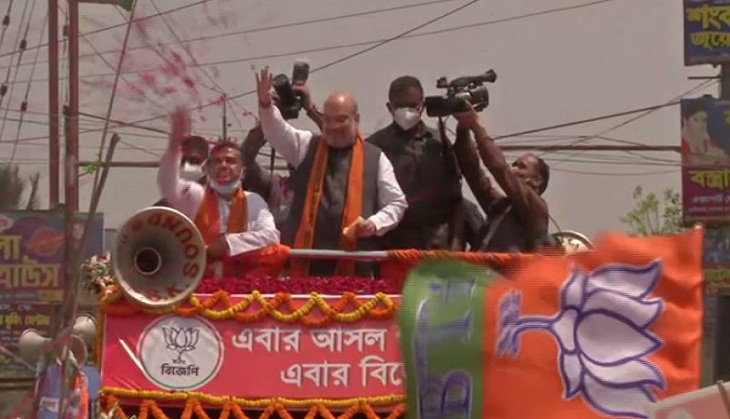 WB Polls 2021: Amit Shah holds rally in Nandigram