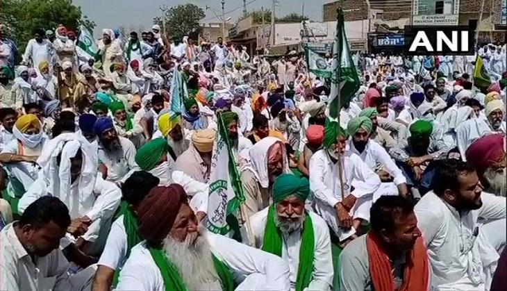 farmers protest