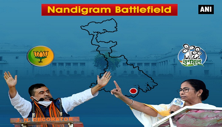 West Bengal polls 2021: Suvendu toured polling booth in Nandigram all day while Mamata ventured out after 1 pm