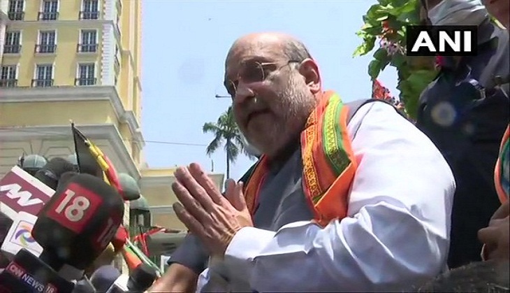 Amit Shah terms DMK-Congress alliance as 'dynastic and corrupt'