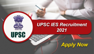 UPSC IES Recruitment 2021: Official notification released for Indian Engineering Services exam; check details