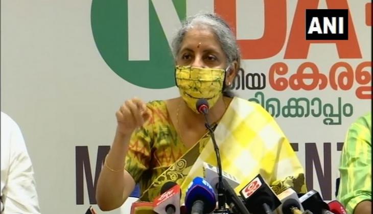Nirmala Sitharaman discusses industry related matters with business leaders  