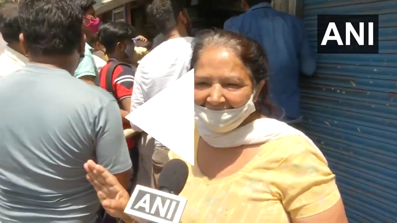 Covidiots caught on camera: Delhi woman says ‘alcohol faayda karegi’ at liquor shop hours before lockdown