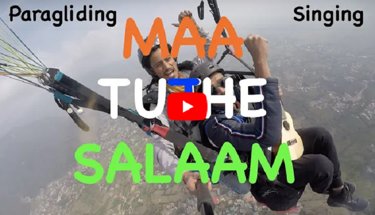 Man sings AR Rahman song while enjoying paragliding; video goes viral