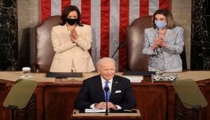 US: Harris, Pelosi make history at Joe Biden's first address to Congress