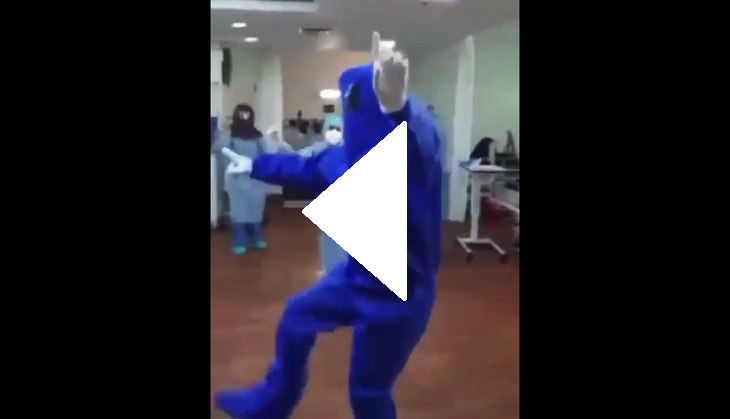 Doctors and health staff dance to Punjabi song in COVID ward; reason will make you smile!