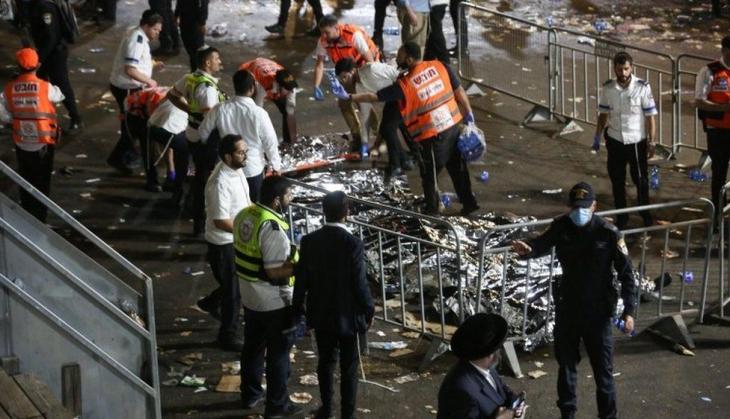 Israel: 44 killed in crush at religious event 