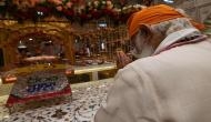 PM Modi offers prayers at Gurudwara Sis Ganj on Guru Teg Bahadur's 400th Prakash Purab