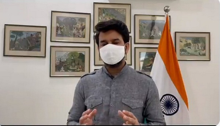 Coronavirus Pandemic: Anurag Thakur remembers CBIC, I-T officials who died 'in line of duty' due to COVID-19 