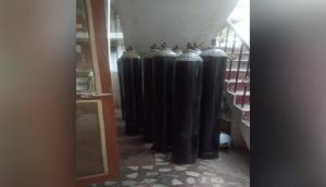 Andhra Pradesh: 12 oxygen cylinders meant for black marketing seized in Visakhapatnam