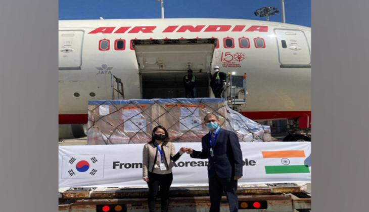 COVID-19: First batch of medical assistance departs from South Korea for India