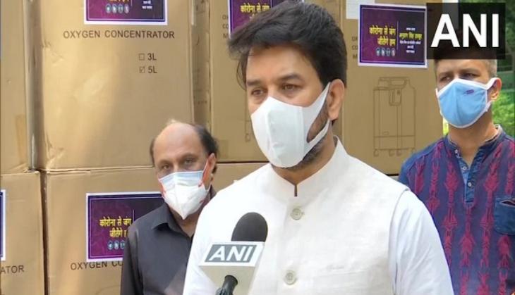 Anurag Thakur says Due to PM Modi's efforts, India getting foreign support amid COVID