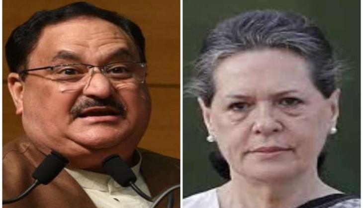 JP Nadda slams Sonia Gandhi for criticising Centre's handling of COVID-19, targets Rahul for 'duplicity, pettiness'
