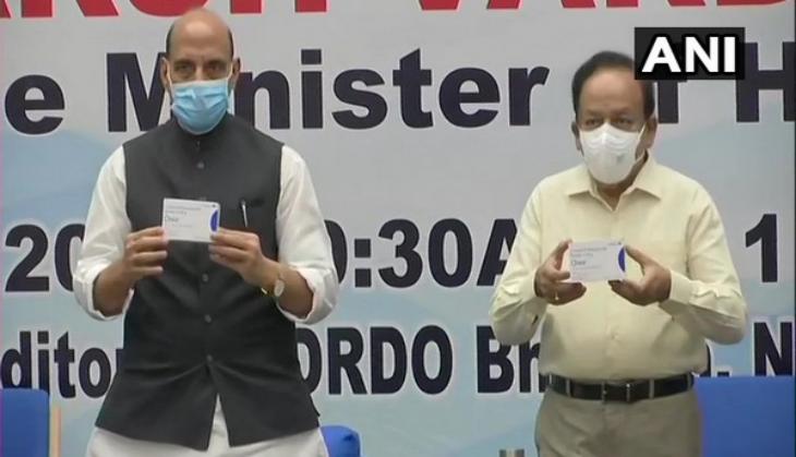 Rajnath Singh, Harsh Vardhan release first batch of DRDO's anti-COVID drug 2-DG