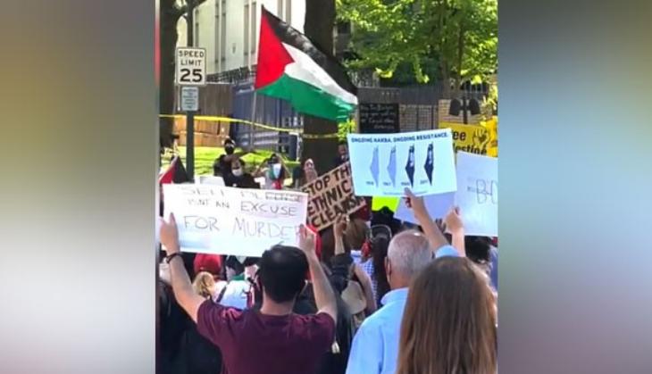 US: Violent clash between pro-Israel, pro-Palestinian protestors in NYC, one hurt 