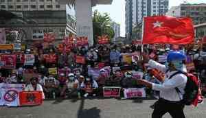 Myanmar military carries out arson attack on militia forces, kills 11