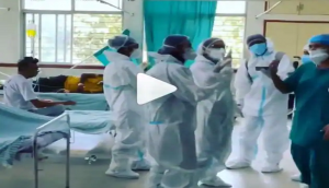 Doctors and final year MBBS students sing and dance on various song for COVID patients; video will make you happy