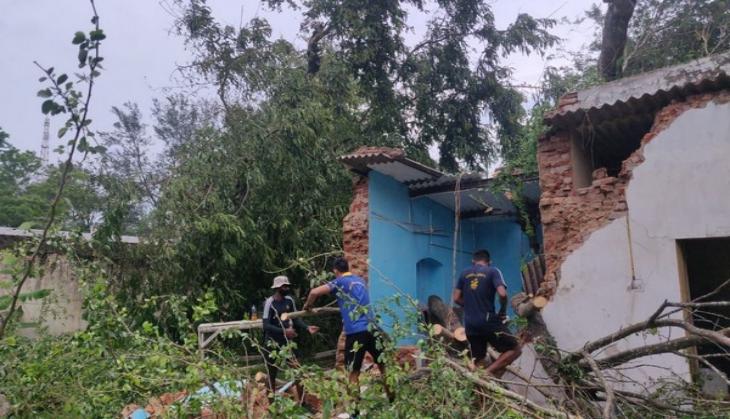 Indian Navy continues relief operations in cyclone-affected areas of Odisha's Balasore