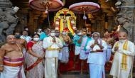 CJI Ramana offers prayers at Lord Balaji temple in Andhra's Tirumala