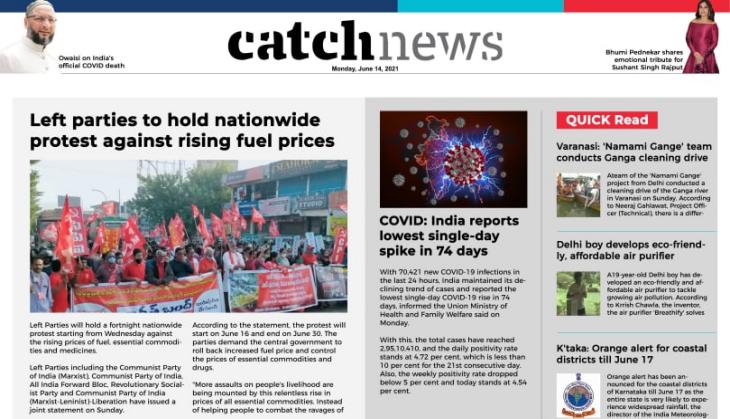 14th June Catch News ePaper, English ePaper, Today ePaper, Online News Epaper