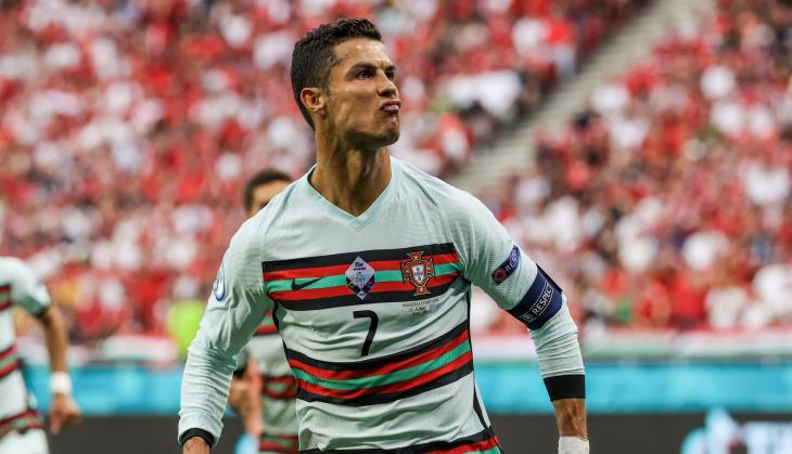 Cristiano Ronaldo becomes joint top-scorer in men's international football