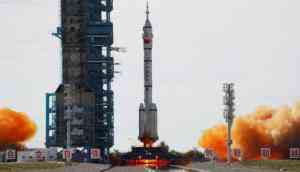 China launches 3 astronauts to its space station  