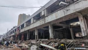 China: 8 detained over fatal gas explosion in Hubei province