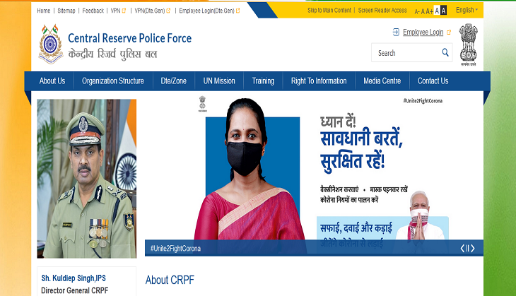 CRPF Recruitment 2021: Apply for this post, salary upto Rs 1.7 lakh; important details inside