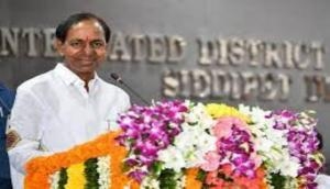 Telangana CM inaugurates various newly constructed govt offices in Siddipet, Kamareddy