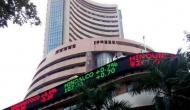 Equity indices open in red, Sensex down by 256 points