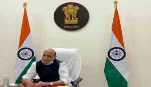 Defence Minister Rajnath Singh leaves for two-day visit to Kochi, Karwar