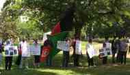 Afghans living in US demand for a democratic Afghanistan, press Pakistan to end support to Taliban