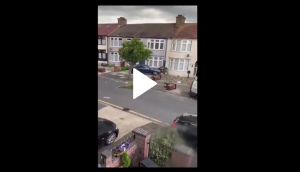 UK: Shocking visuals shows ‘tornado’ wreak havoc on streets