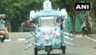 Chennai artist designs auto-rickshaw to create COVID-19 vaccination awareness