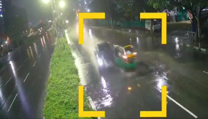 Accident Caught on Cam: Speeding Audi car smashes into auto, kills passenger