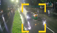 Accident Caught on Cam: Speeding Audi car smashes into auto, kills passenger