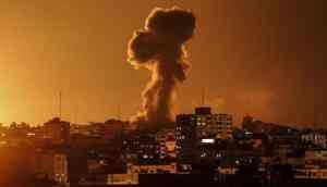 Israel attacks Hamas targets in Gaza in response to balloon bombs 