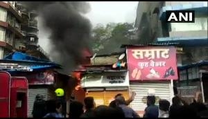 Maharashtra: Fire breaks out in four shops at Prabhat Talkies, no casualty reported