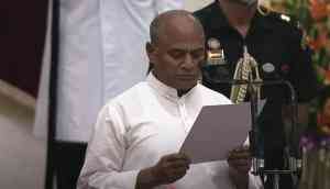 PM Modi Cabinet expansion: JDU MP RCP Singh takes oath as Union Minister