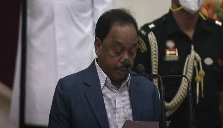 PM Modi's Cabinet expansion: BJP's Narayan Rane takes oath as Union Minister