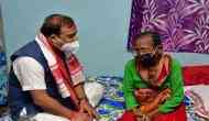 Assam CM Himanta Biswa Sarma takes stock of Padma Shri awardee Birubala Rabha's health
