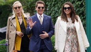 Tom Cruise hits Wimbledon with rumored girlfriend Hayley Atwell