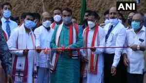 Nitin Gadkari inaugurates, lays foundation stone for 16 national highway projects in Manipur