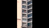 Woman falls off balcony of high rise building, know what happens next [Video]