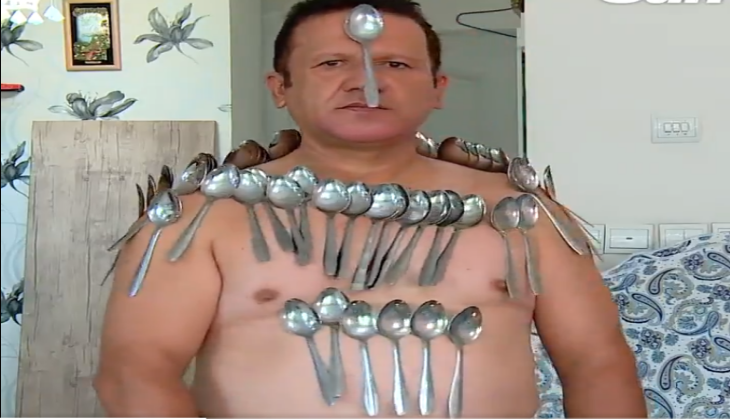 Magnetic man Abolfazl Saber Mokhtari