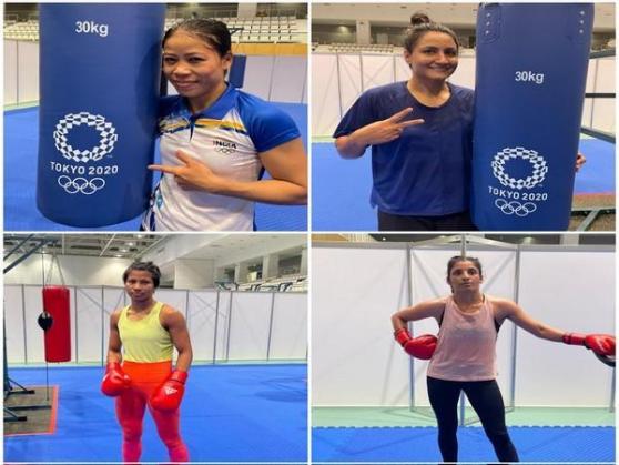 Tokyo Olympics: Mary Kom, Pooja Rani along with boxing contingent begin training